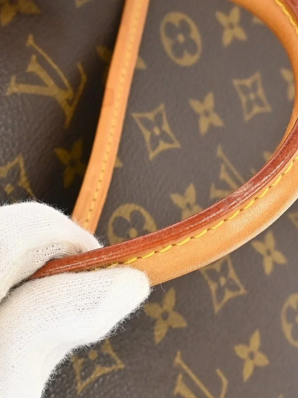 Louis Vuitton Deauville Bowling Vanity Handbag M47270